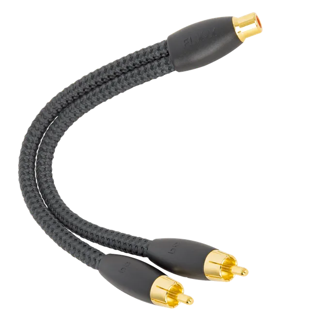 audioquest-flx-x-f22m-rca-splitter-1x-buchse-2x-stecker image 1