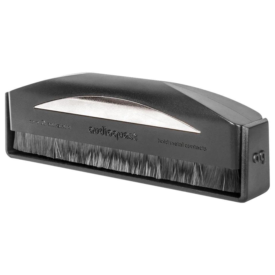 audioquest-silver-anti-static-record-brush-schallplattenb-rste image 1