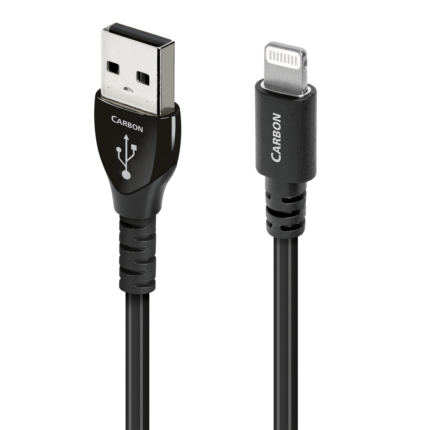 audioquest-carbon-usb-a-auf-lightning-kabel-mit-5-silber image 1