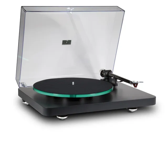 nad-c-588-plattenspieler-mit-carbon-tonarm-und-ortofon-2m-red image 1