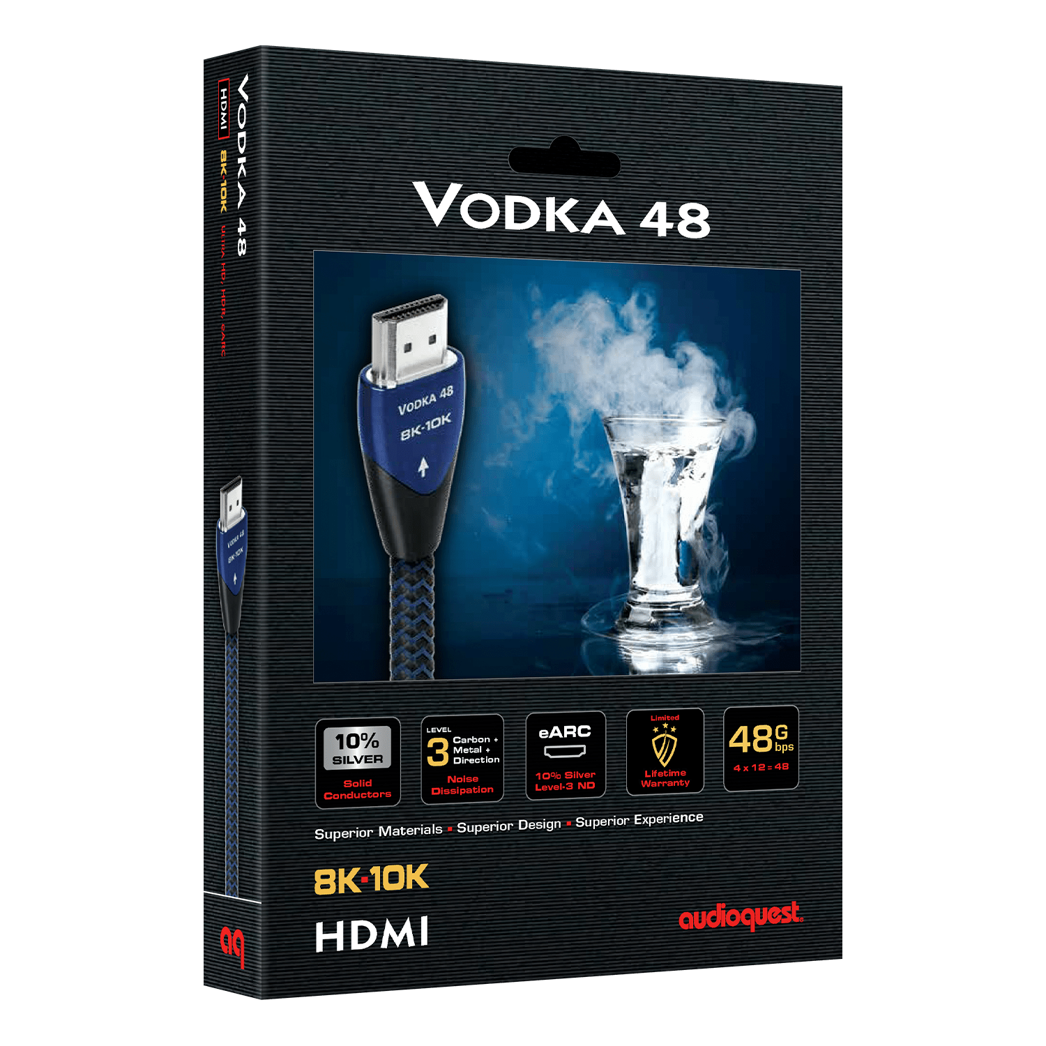 audioquest-vodka-48-hdmi-kabel-8k-10k-48gbps-factory-certified-refurbished image 2