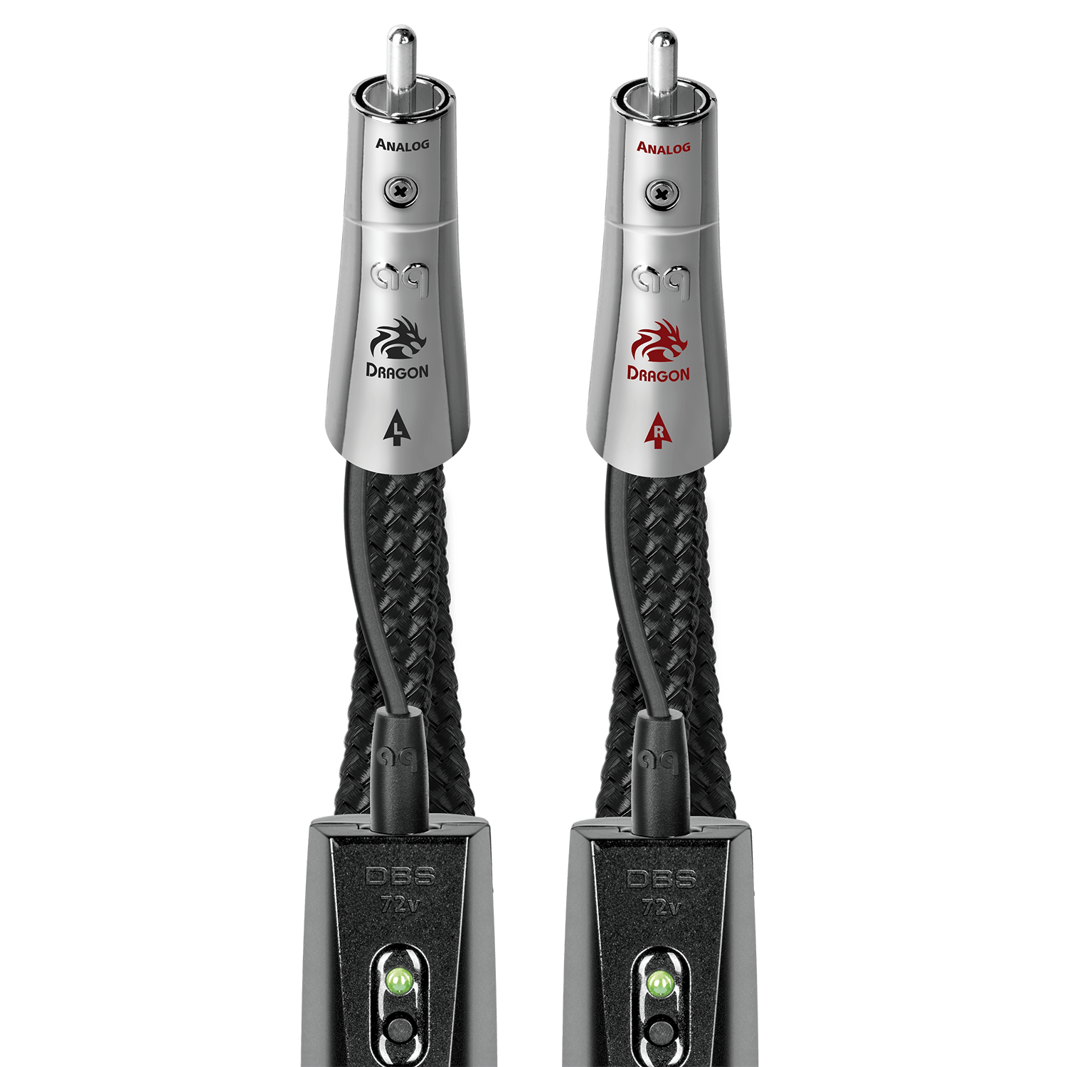 audioquest-dragon-rca-auf-rca-analog-audiokabel-mit-perfect-surface-silver image 1