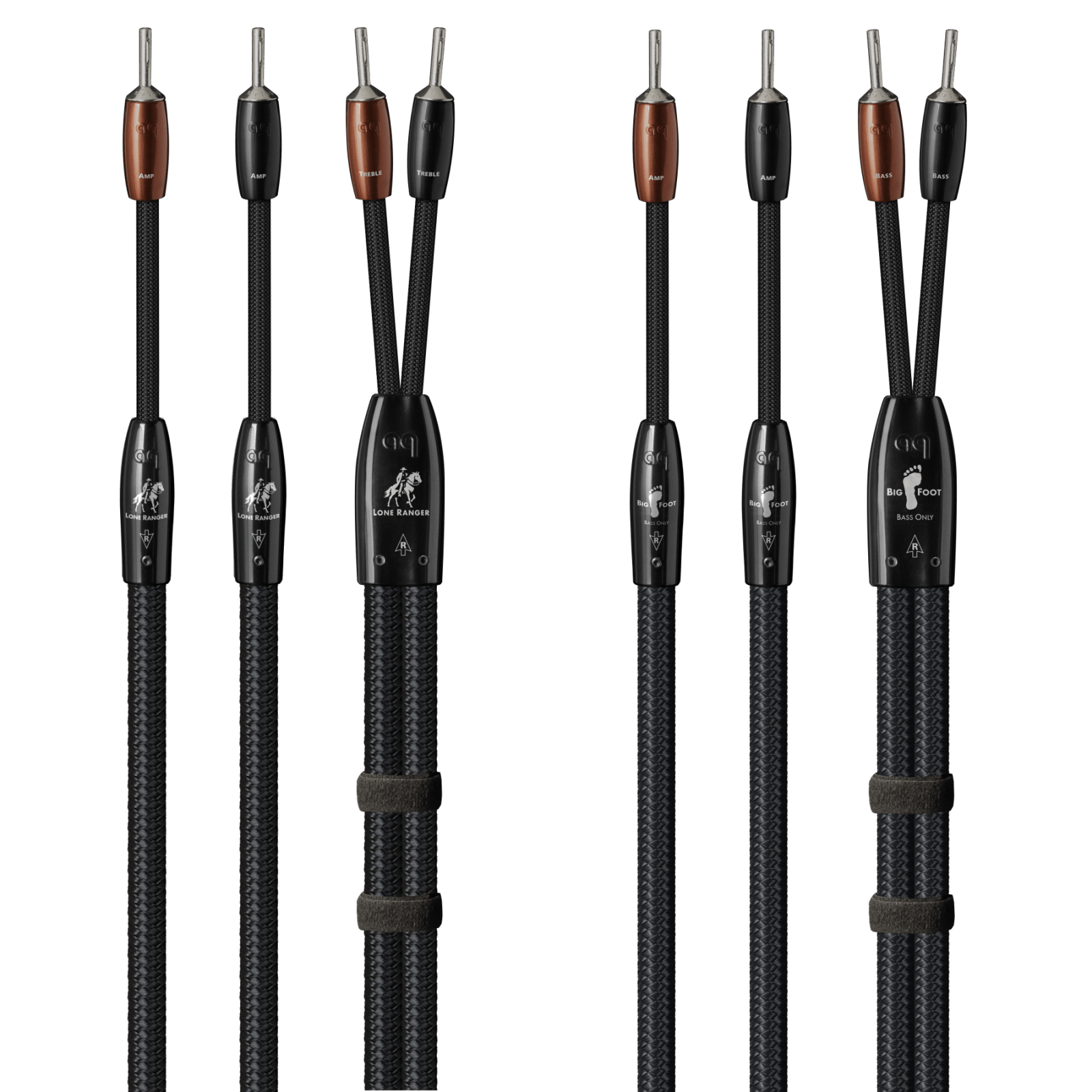 audioquest-lone-ranger-bigfoot-biwire-combo-lautsprecherkabel image 2