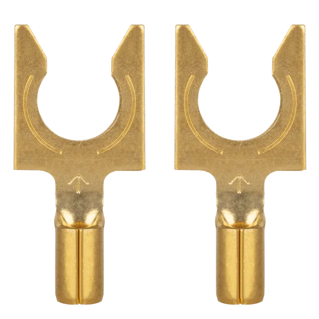 audioquest-1410-flachstecker-spaten-f-r-lautsprecherkabel-bis-14-awg image 1