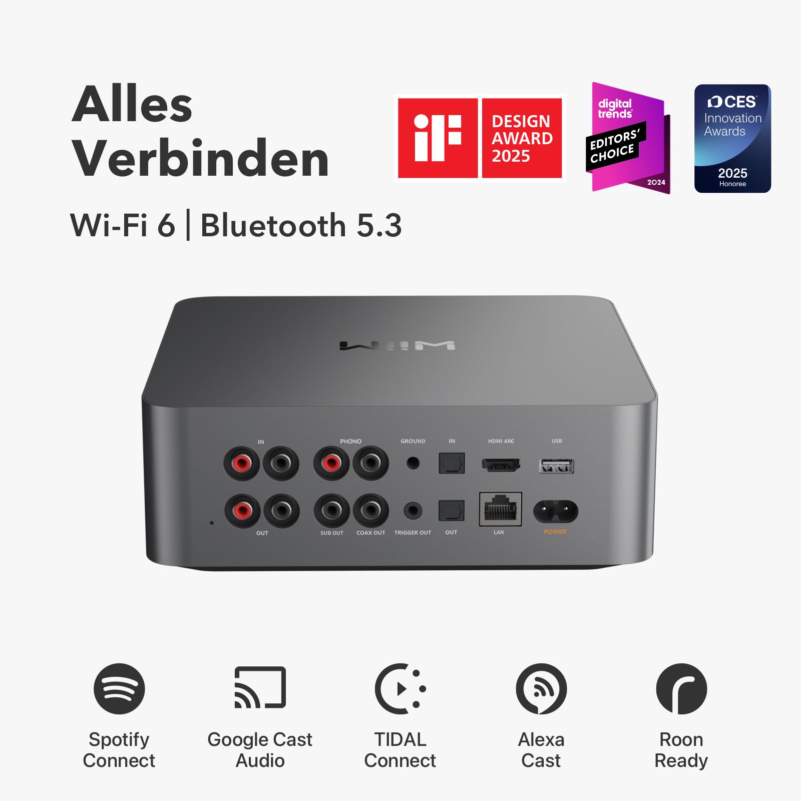 wiim-ultra-hi-res-musik-streamer-touchscreen-ess-dac-space-gray image 2