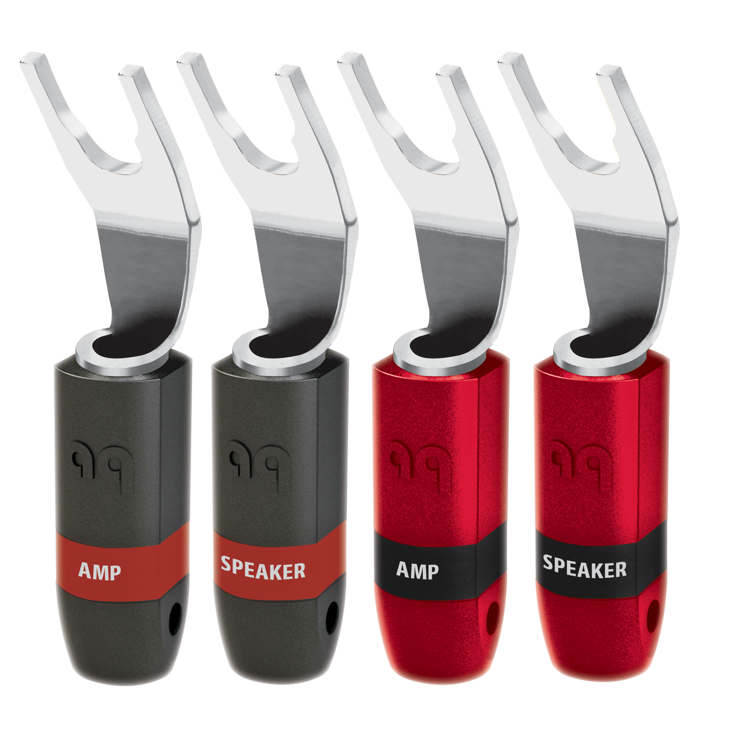audioquest-suregrip-300-multi-spaten-lautsprecherstecker-lila-kupfer image 1