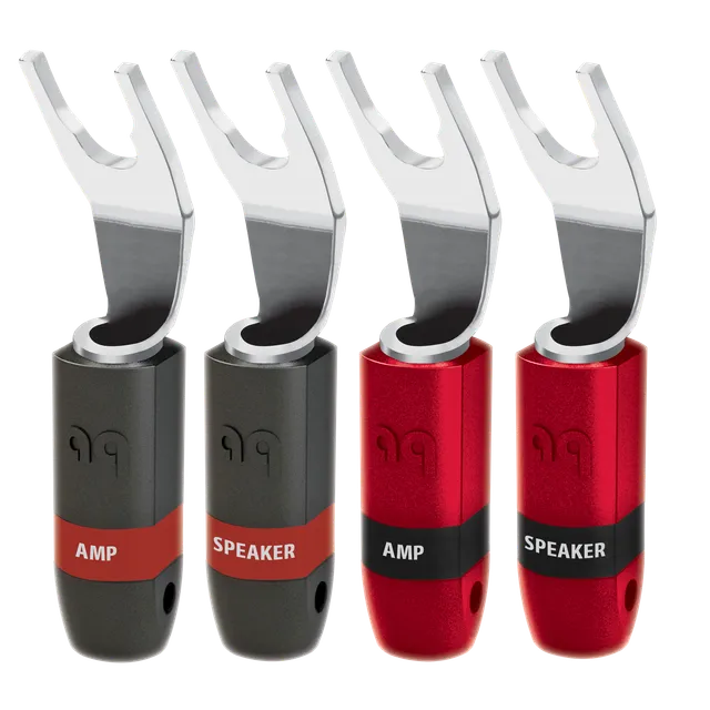 audioquest-suregrip-300-multi-spaten-lautsprecherstecker-lila-kupfer image 1