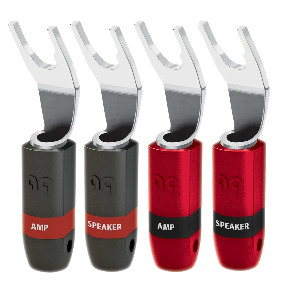 audioquest-suregrip-300-multi-spaten-lautsprecherstecker-lila-kupfer image 1