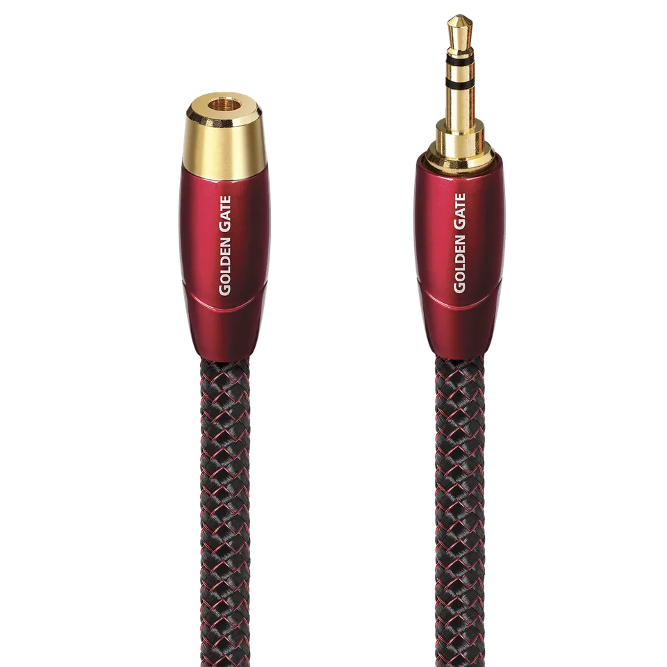 audioquest-golden-gate-3-5-mm-mini-verl-ngerung-m-auf-f-stereo-interconnect image 1