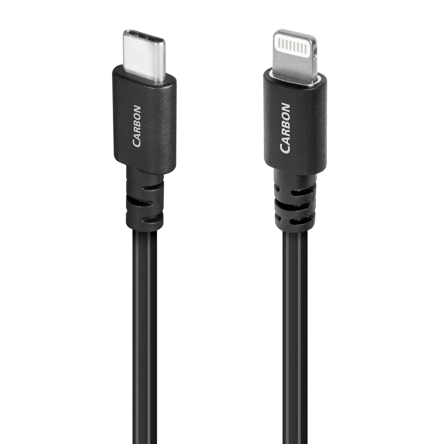 audioquest-carbon-usb-a-auf-lightning-kabel-mit-5-silberleitern image 1