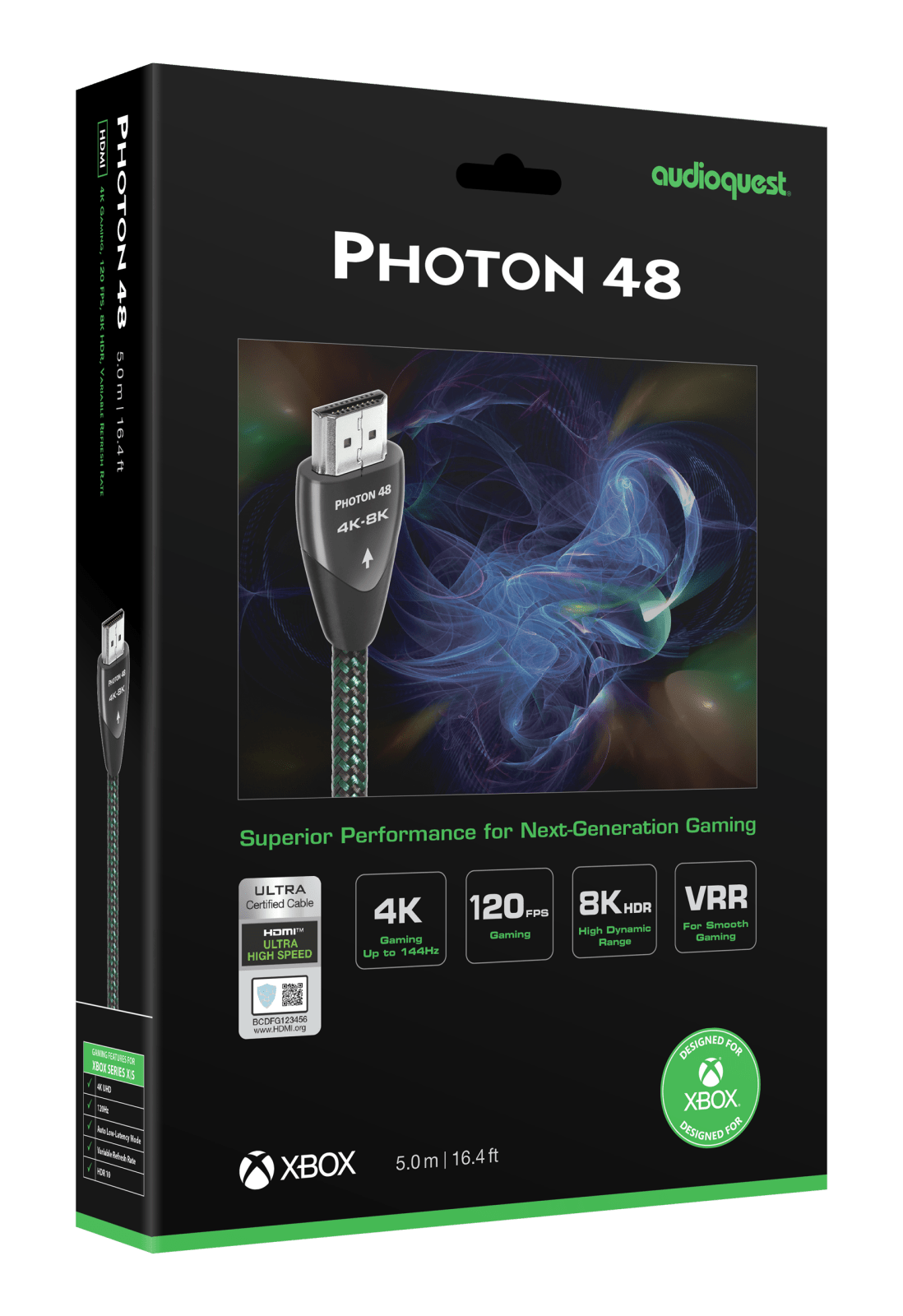 audioquest-photon-48-ultra-high-speed-hdmi-kabel-factory-certified-refurbished image 2