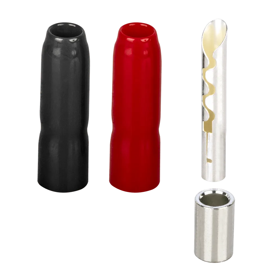 audioquest-crimp-banane-bfa-bananenstecker-set-rot-schwarz-f-r-kabel-bis-9-awg image 1