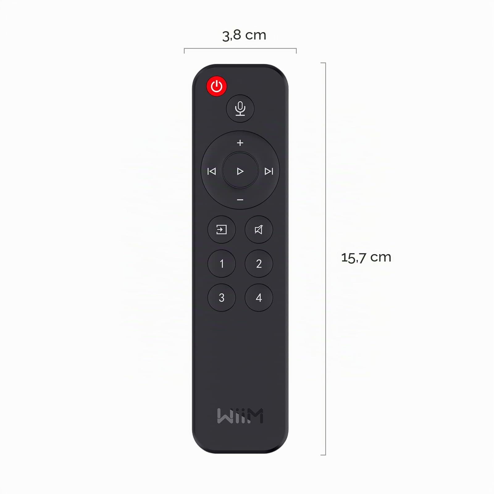 wiim-voice-remote-sprachfernbedienung-f-r-musik-streamer-verst-rker-und-soundbar image 2