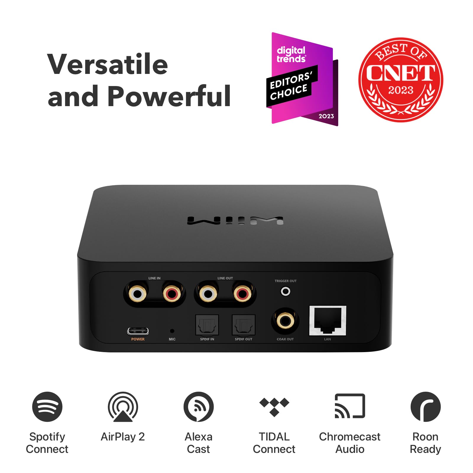 wiim-pro-airplay-2-receiver-multiroom-streamer-mit-sprachfernbedienung image 2