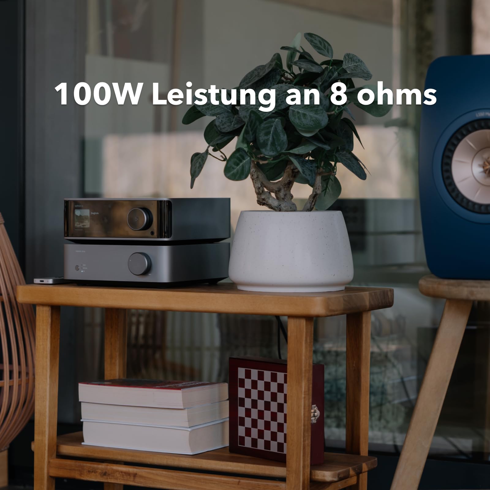 wiim-vibelink-amp-stereo-verst-rker-f-r-passivlautsprecher-100w-ess-dac image 3