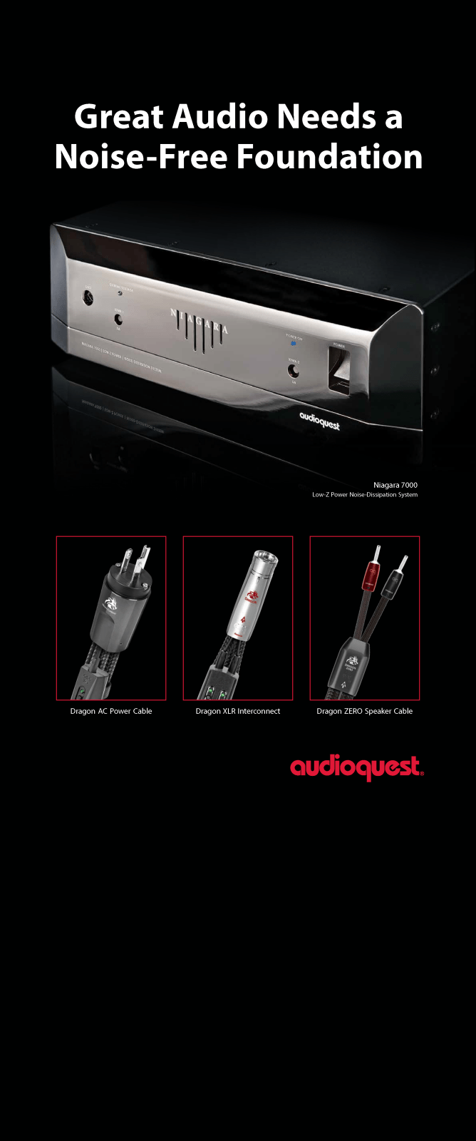 audioquest-pearl-system-set-dragon-strom-lautsprecher-und-interconnect-kabel-mit image 1