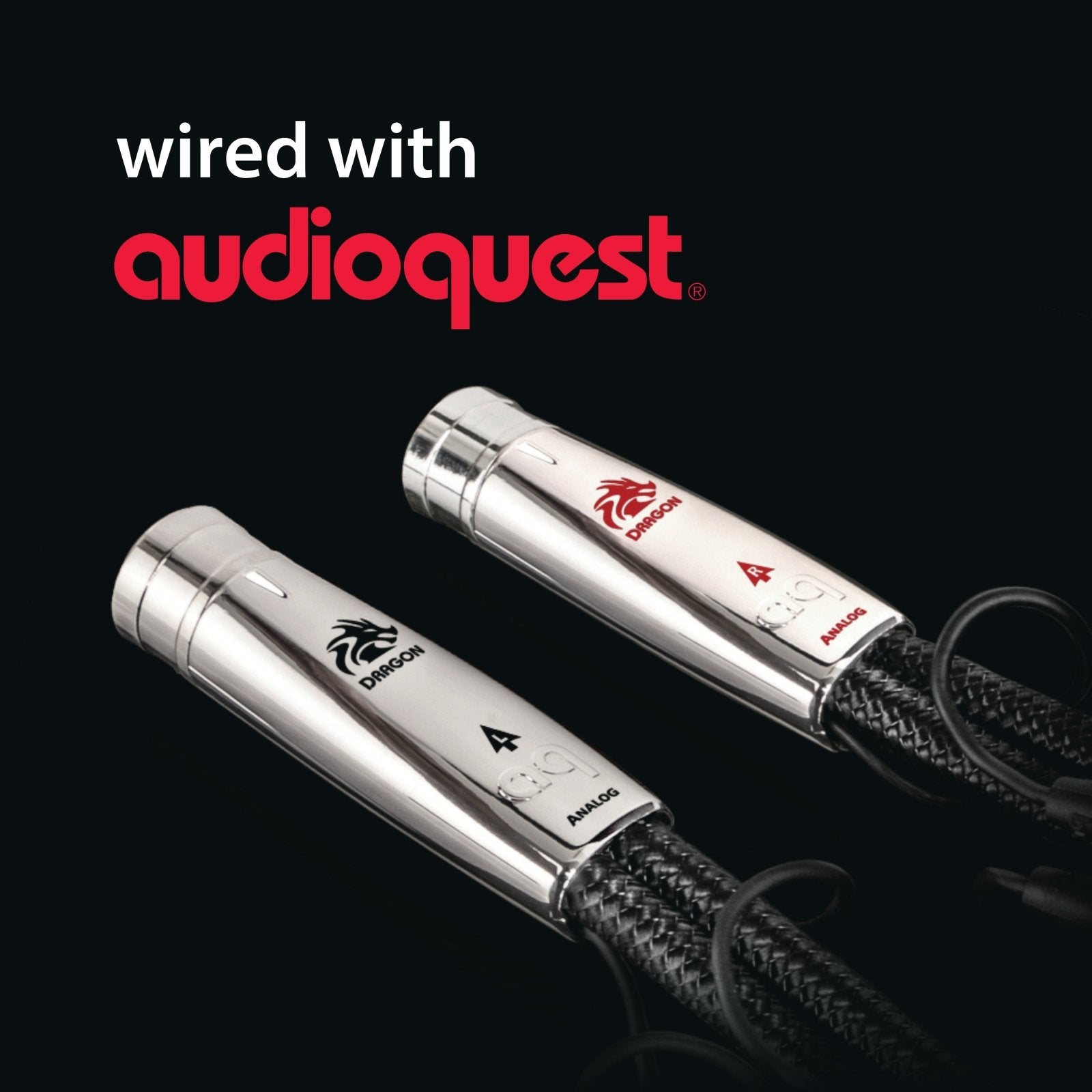 audioquest-pearl-pr-sentations-schild-wired-with-audioquest-schaumplatte image 1