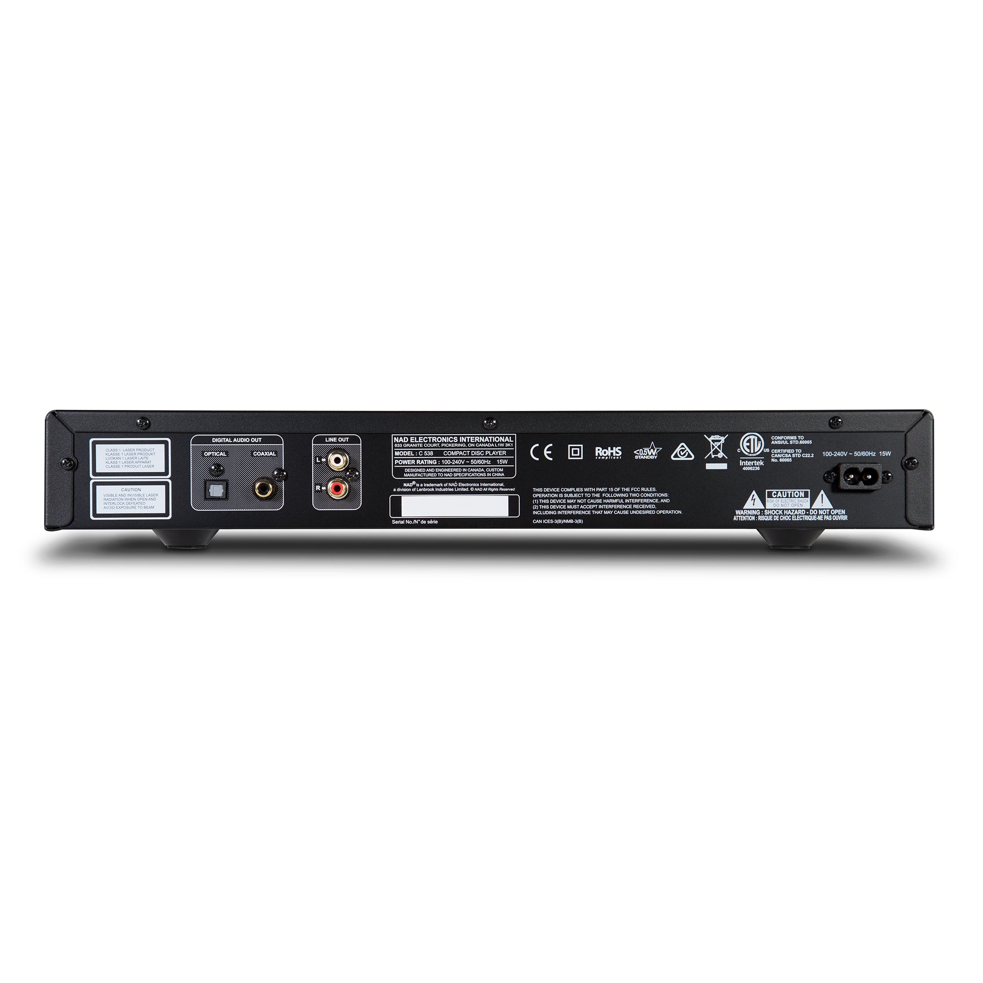 nad-c-538-cd-player-classic-series image 2
