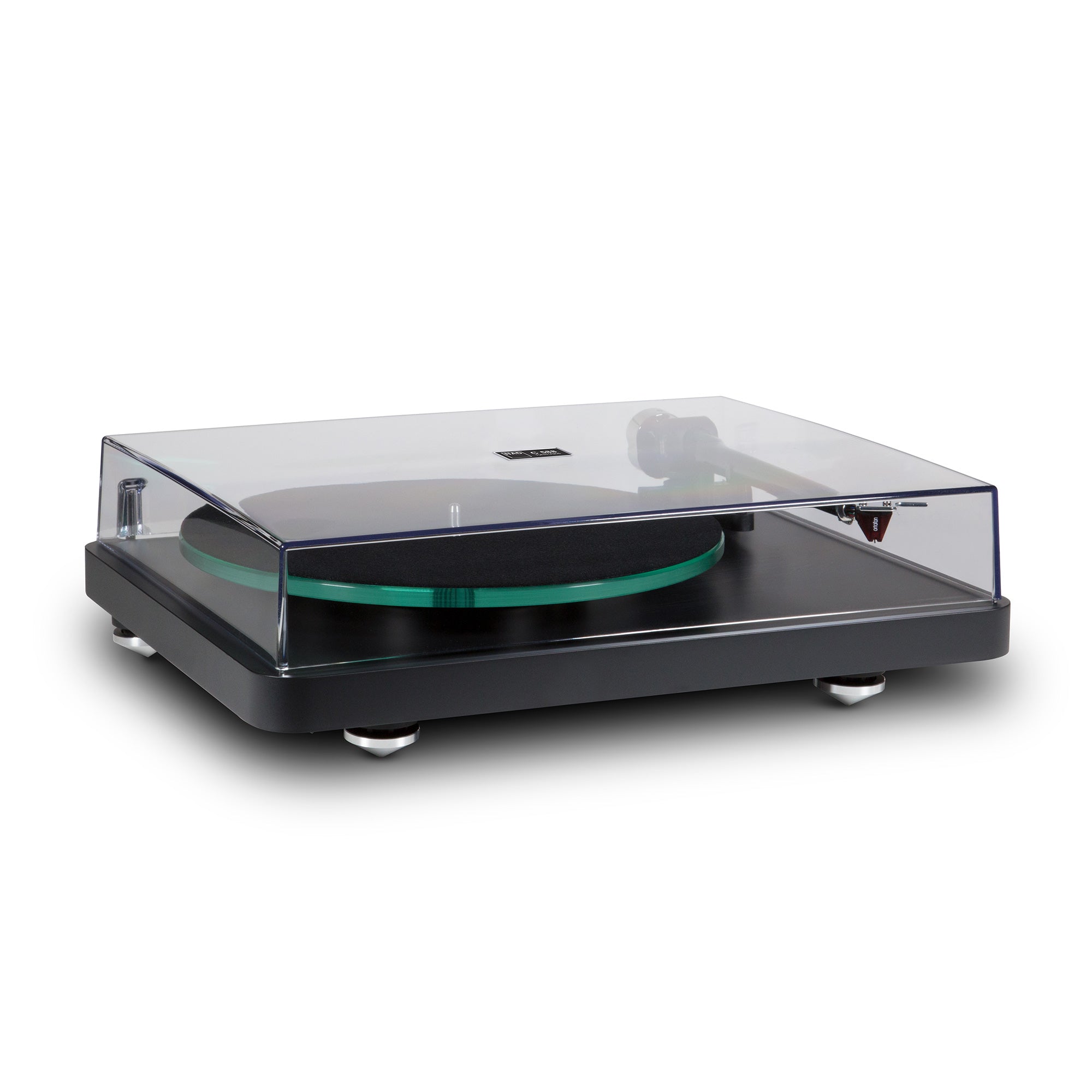 nad-c-588-plattenspieler-mit-carbon-tonarm-und-ortofon-2m-red image 2
