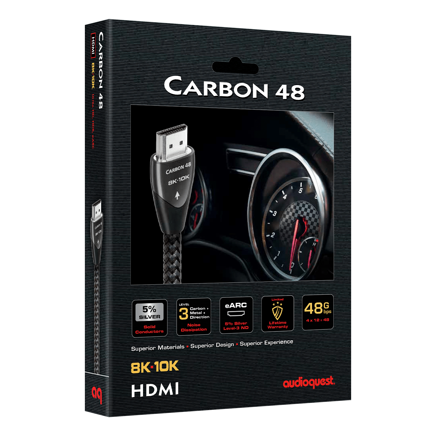 audioquest-carbon-48-hdmi-kabel-8k-10k-48gbps-factory-certified-refurbished image 2