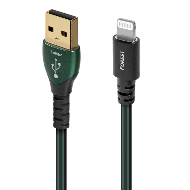 audioquest-forest-usb-a-auf-lightning-kabel-0-5-silber image 1