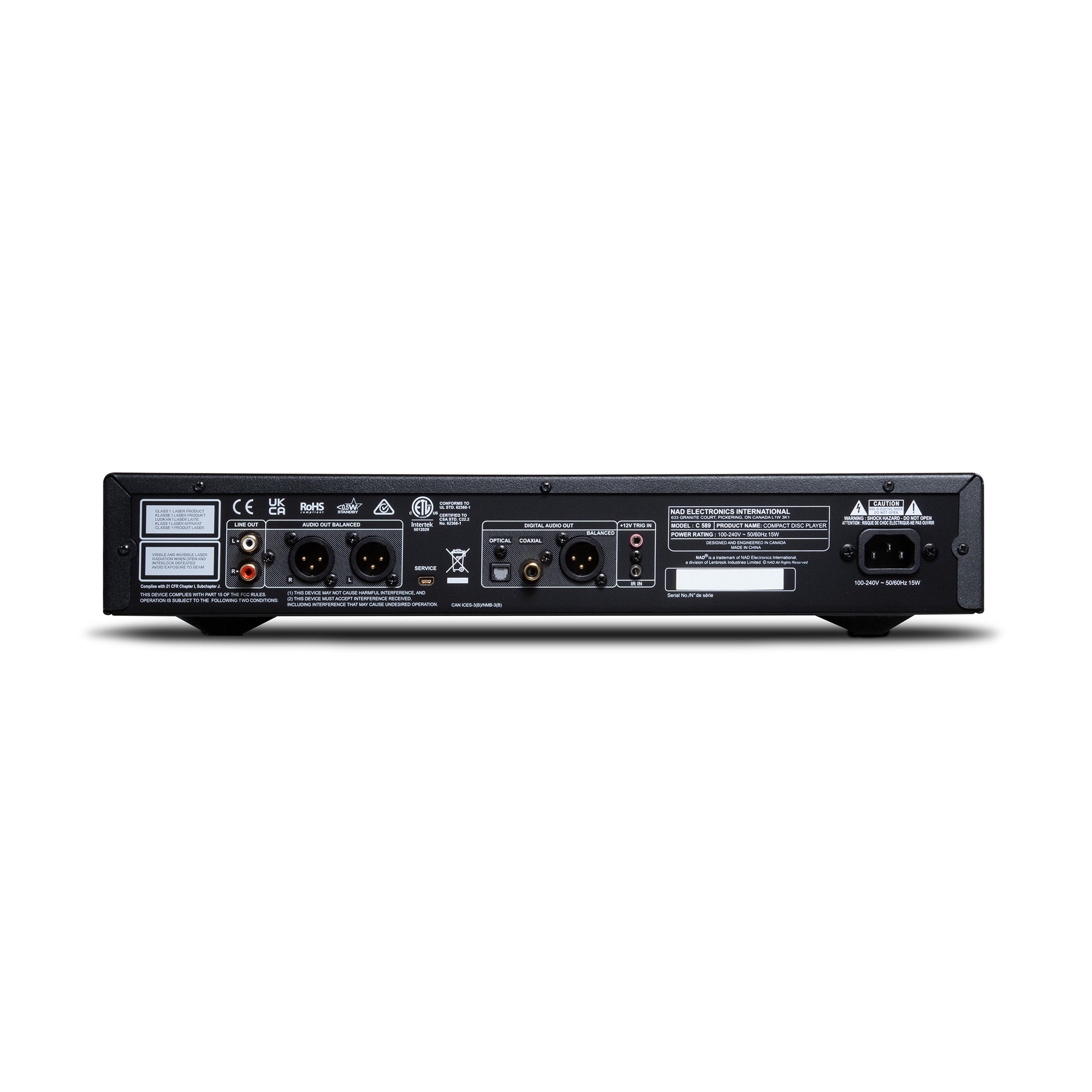 nad-c-589-cd-player-classic-series image 3