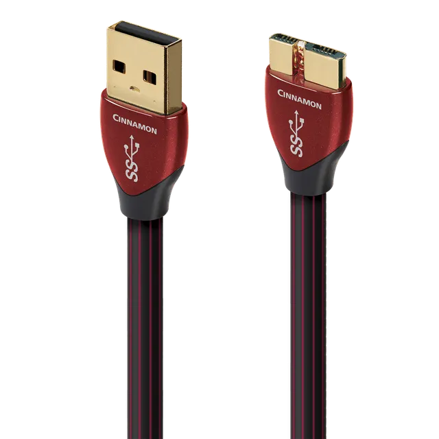 audioquest-cinnamon-usb-a-3-0-auf-micro-b-3-0-kabel-mit-1-25-silber image 1