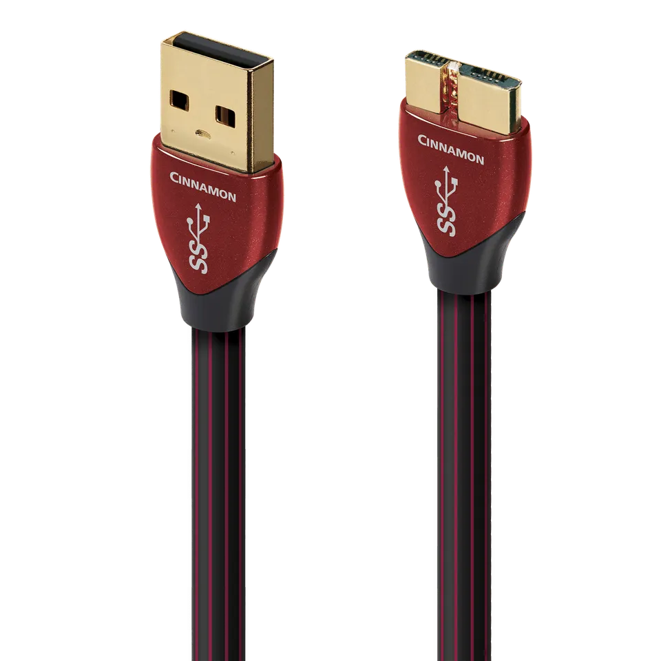 audioquest-cinnamon-usb-a-3-0-auf-micro-b-3-0-kabel-mit-1-25-silber image 1