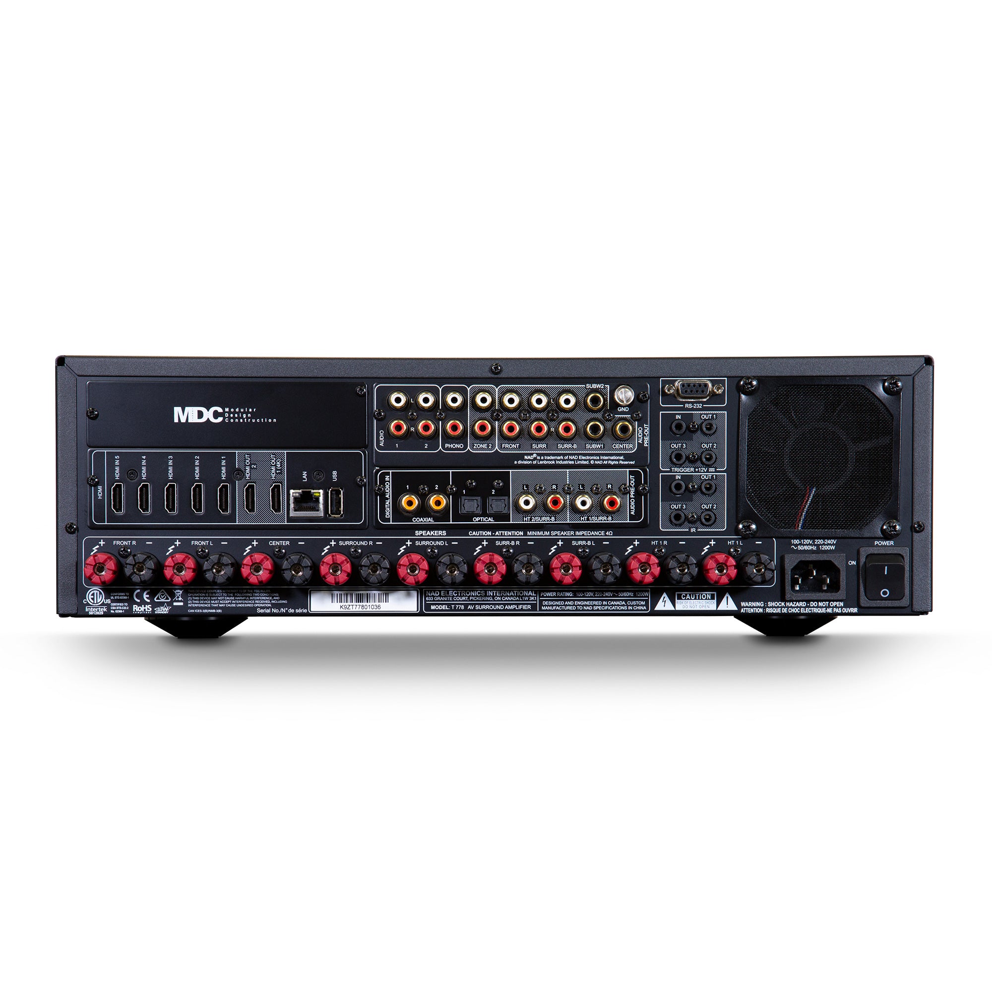 nad-t-778-av-receiver-9-2-kanal-hybrid-digital-mit-bluos image 2