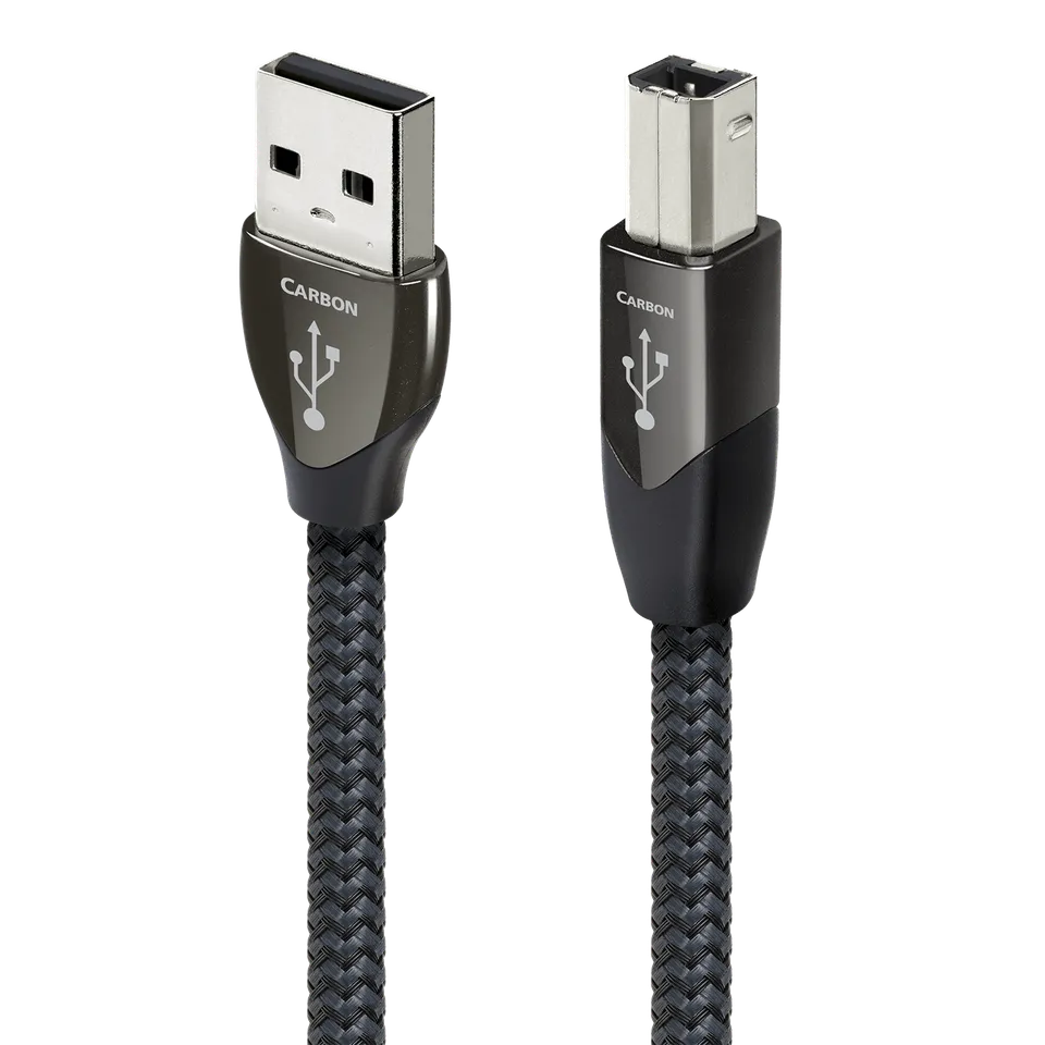 audioquest-carbon-usb-a-b-kabel-5-solid-silver-factory-certified-refurbished image 1
