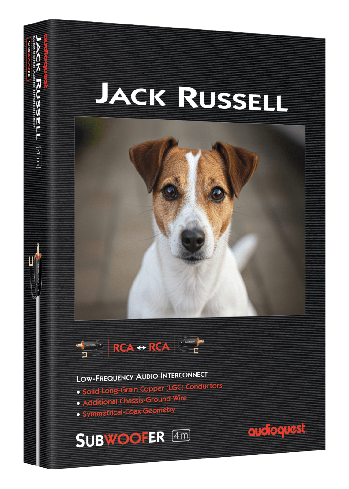 audioquest-jack-russell-rca-subwooferkabel image 4