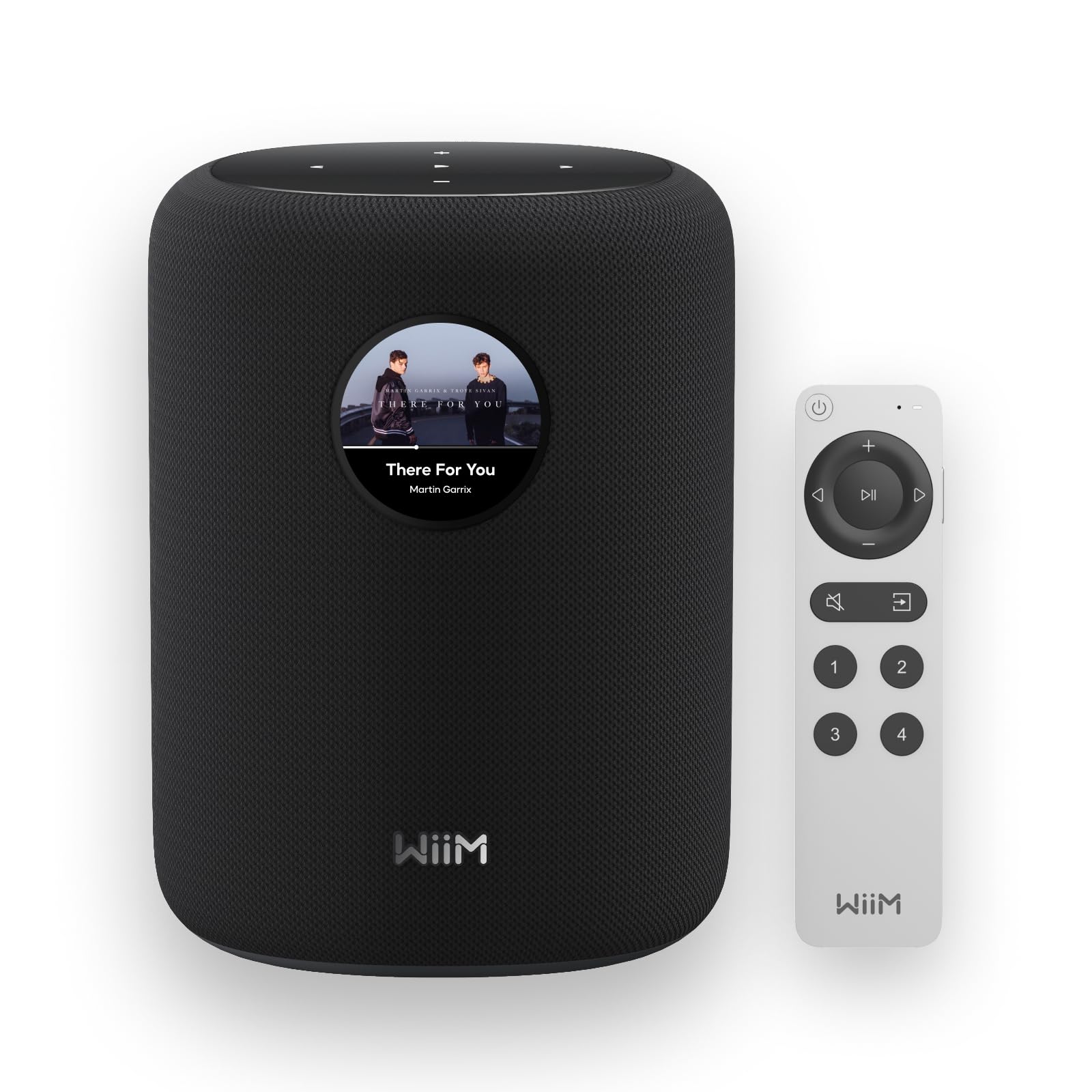 wiim-sound-smart-speaker-hi-res-touchscreen-schwarz image 1