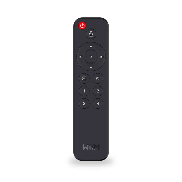 wiim-voice-remote-sprachfernbedienung-f-r-musik-streamer-verst-rker-und-soundbar image 1