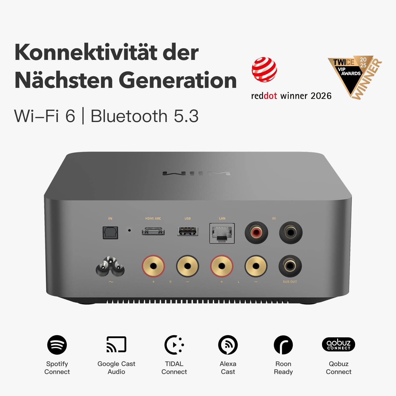 wiim-amp-ultra-stereo-streaming-verst-rker-mit-hdmi-arc-roomfit-und-touchdisplay image 2