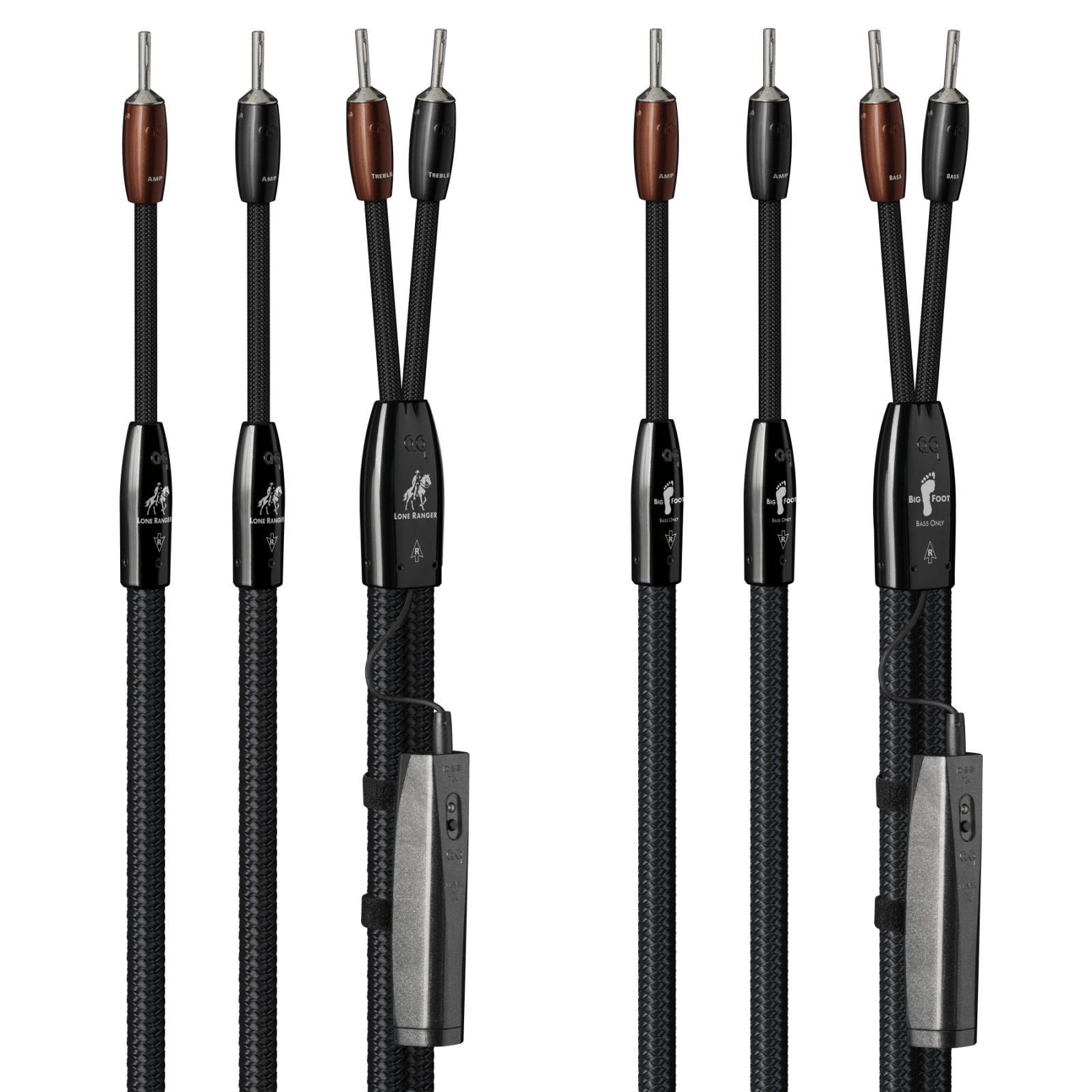 audioquest-lone-ranger-bigfoot-biwire-combo-lautsprecherkabel image 4