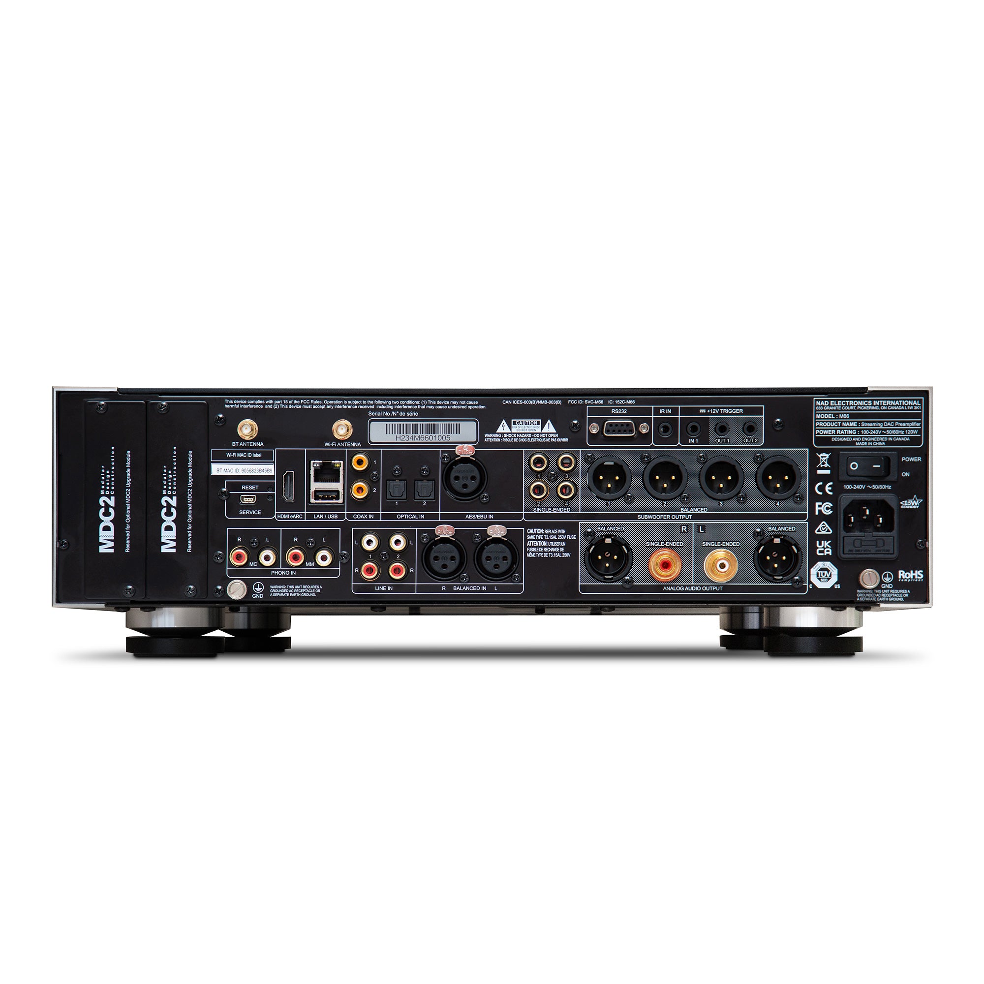 nad-m66-bluos-streaming-dac-vorverst-rker-mit-dirac-live image 2