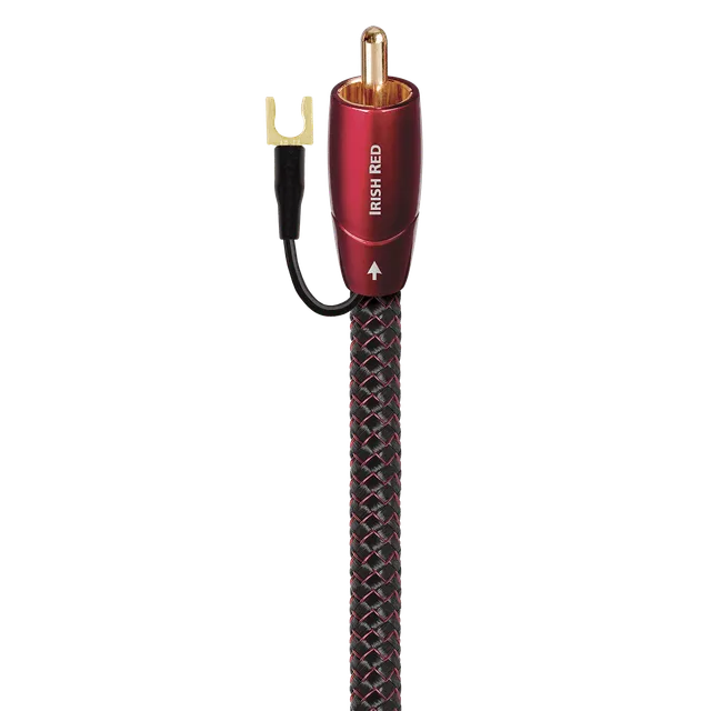 audioquest-irish-red-rca-subwooferkabel-factory-certified-refurbished image 1