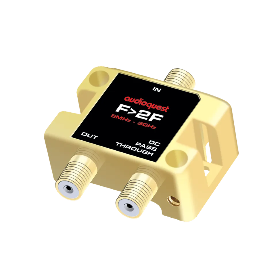 audioquest-chicago-f-auf-2f-koax-antennenadapter image 1