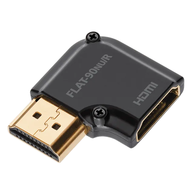 audioquest-hdmi-90-nu-r-flat-adapter-winkeladapter image 1