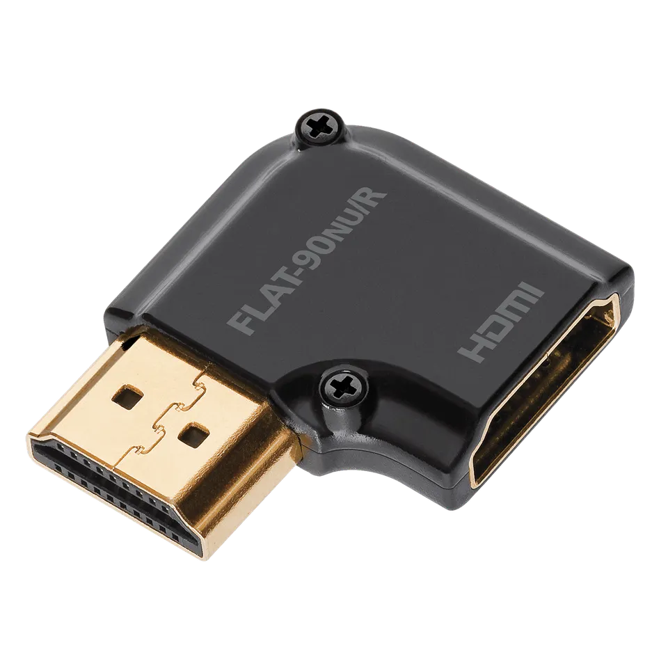 audioquest-hdmi-90-nu-r-flat-adapter-winkeladapter image 1