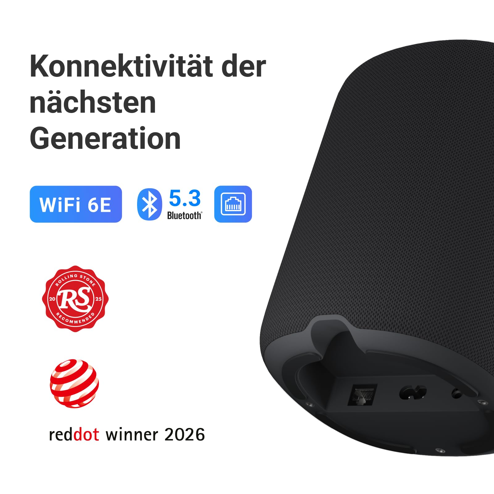 wiim-sound-smart-speaker-hi-res-touchscreen-schwarz image 8