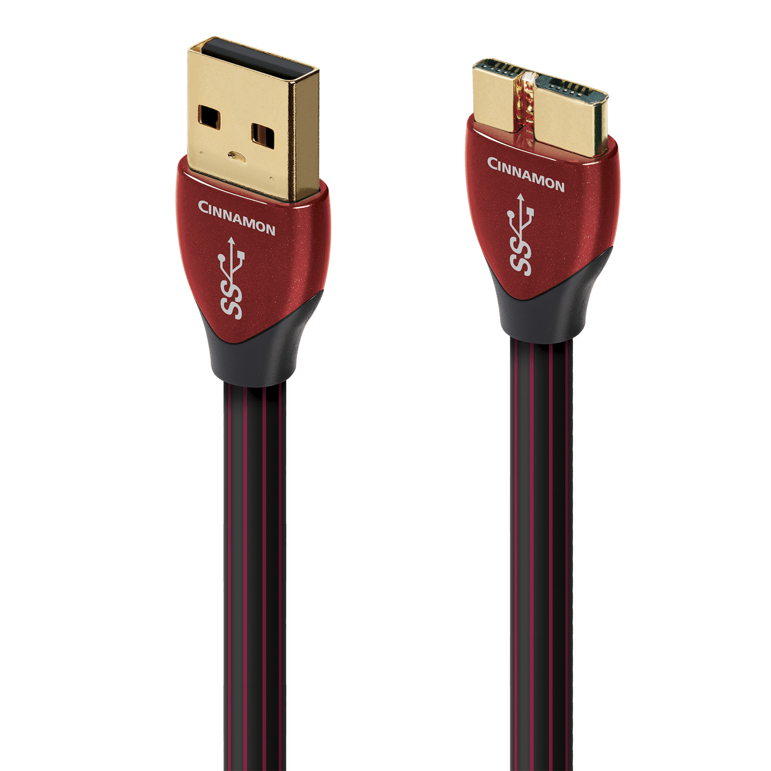 audioquest-cinnamon-usb-a-3-0-auf-micro-b-3-0-kabel-mit-1-25-silber image 1