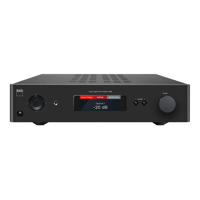 nad-c-368-hybrid-digital-dac-verst-rker-mdc-upgradef-hig-bluos-modul-optional image 1