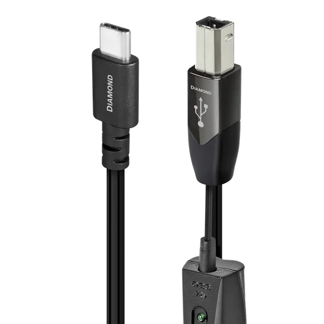 audioquest-diamond-usb-c-auf-usb-b-kabel-perfect-surface-silver image 1