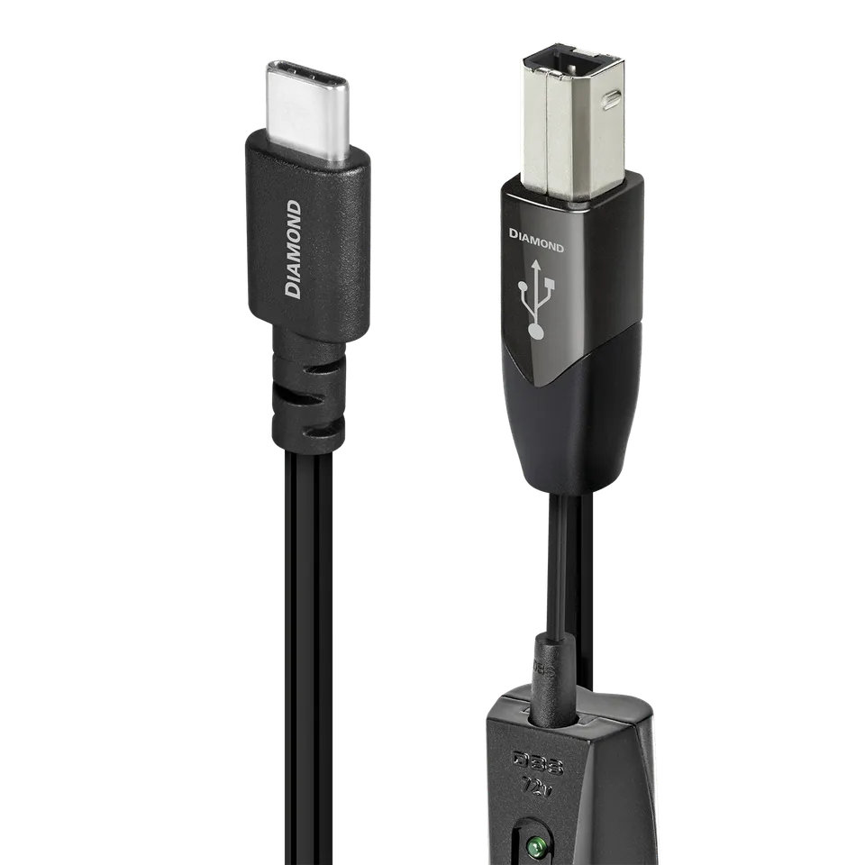 audioquest-diamond-usb-c-auf-usb-b-kabel-perfect-surface-silver image 1