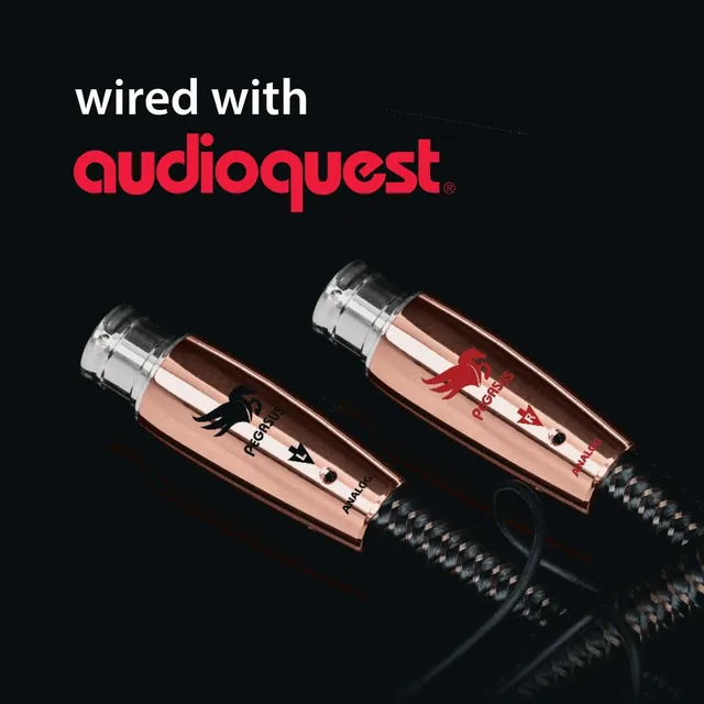 audioquest-wired-with-audioquest-pvc-schaumplatte-deko-schild image 1