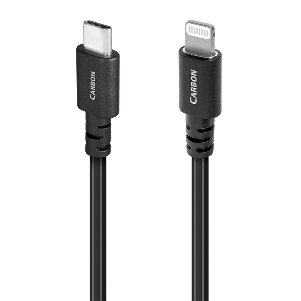 audioquest-carbon-usb-a-auf-lightning-kabel-mit-5-silberleitern image 3