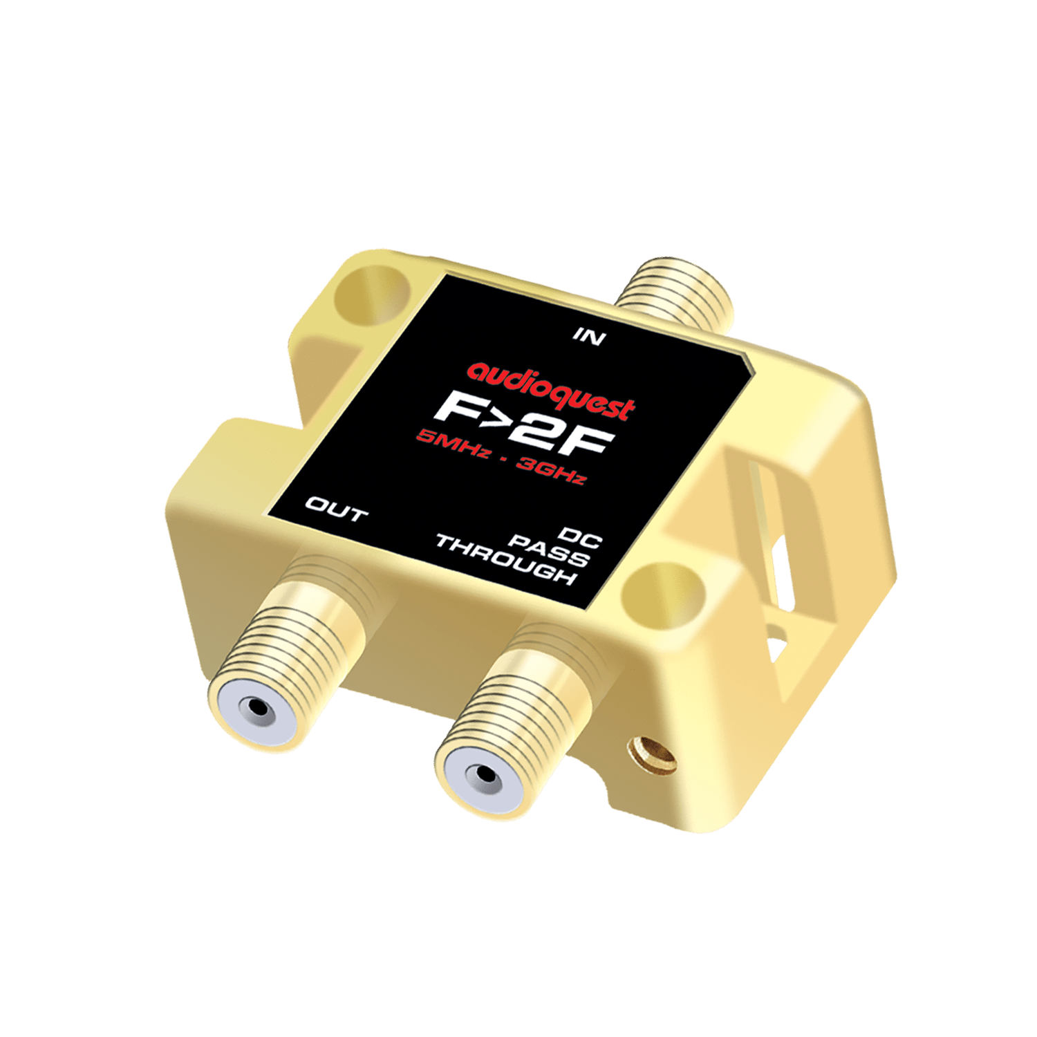 audioquest-chicago-f-auf-2f-koax-antennenadapter image 1