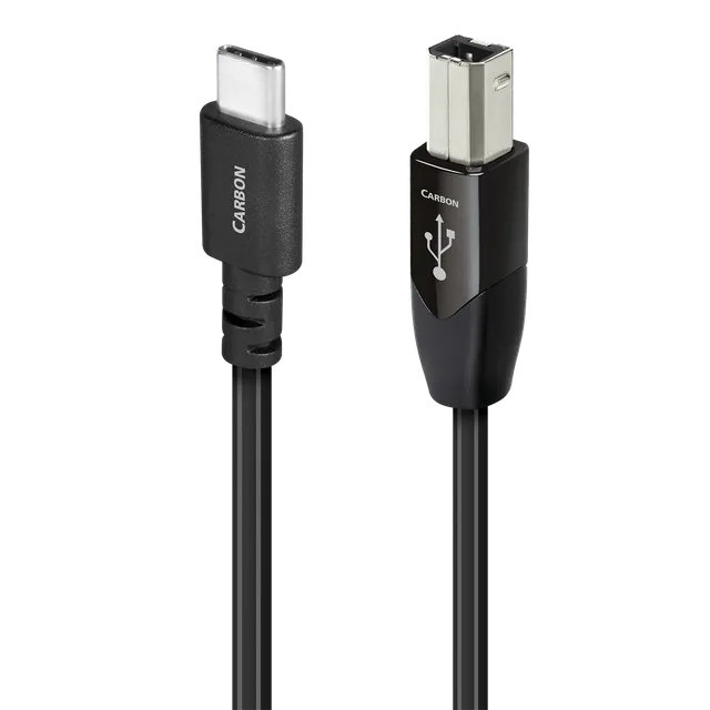 audioquest-carbon-usb-c-auf-usb-b-audiokabel-5-silber image 1