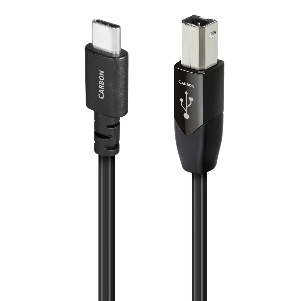audioquest-carbon-usb-c-auf-usb-b-audiokabel-5-silber image 1